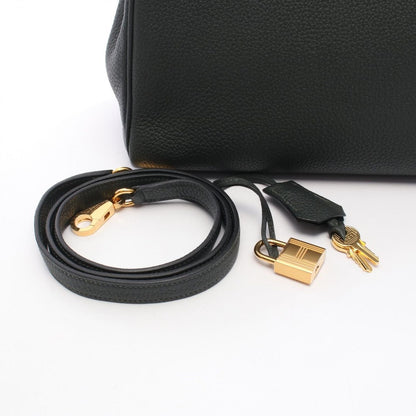 Hermes Handbag Kelly 25 Verse Anglais Leather Veil Vert Green — view 6