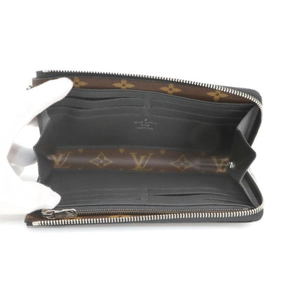 Louis Vuitton Monogram Macassar Zippy Dragonne L-shape Zipper Long Wallet