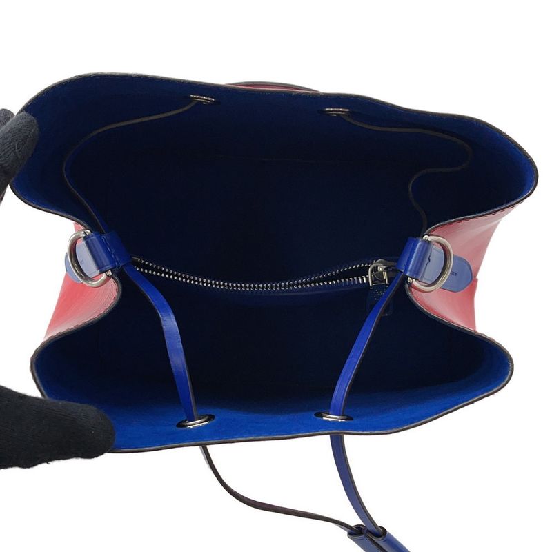 Louis Vuitton Handbag Epi NeoNoe 2-Way Red Coquelicot Blue