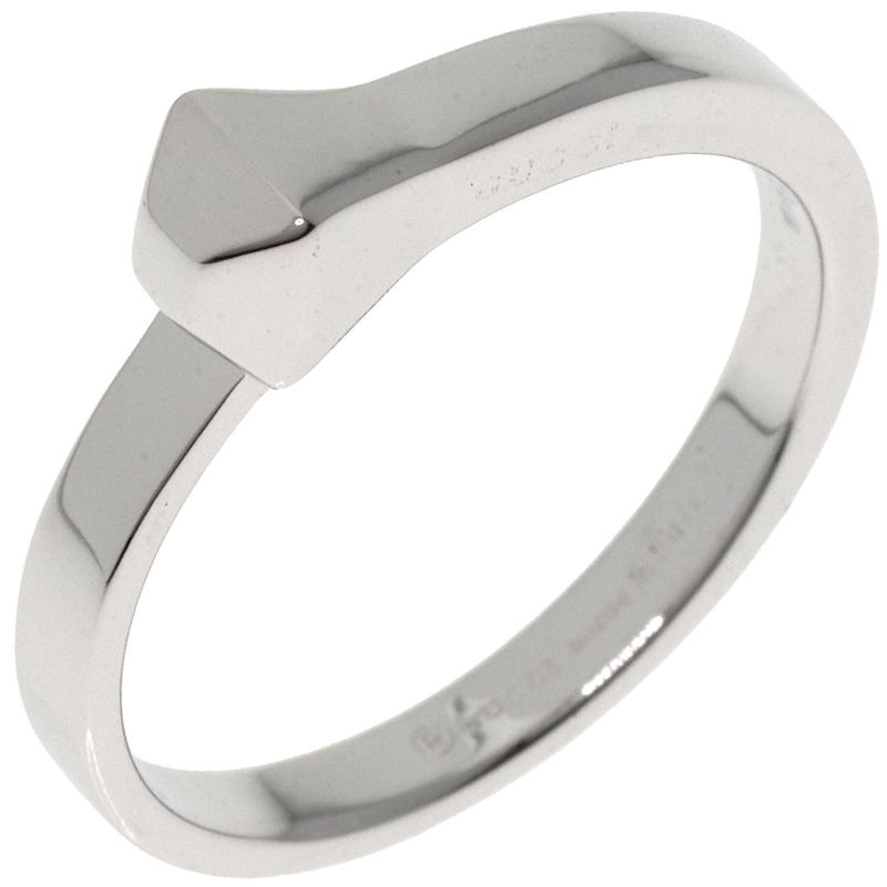 Gucci Nail Head #16 Ring / Ring 18K White Gold Ladies