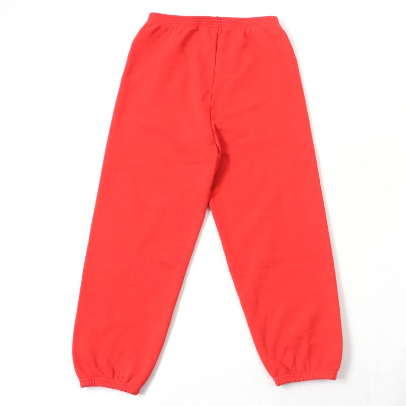 Balenciaga 508232 Cotton Polyester Campaign Logo Sweatpants Red 8 (kids' Size
