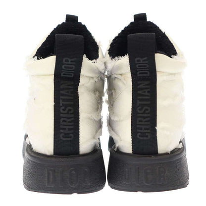 Christian Dior Short Design Boots Sneakers White 41
