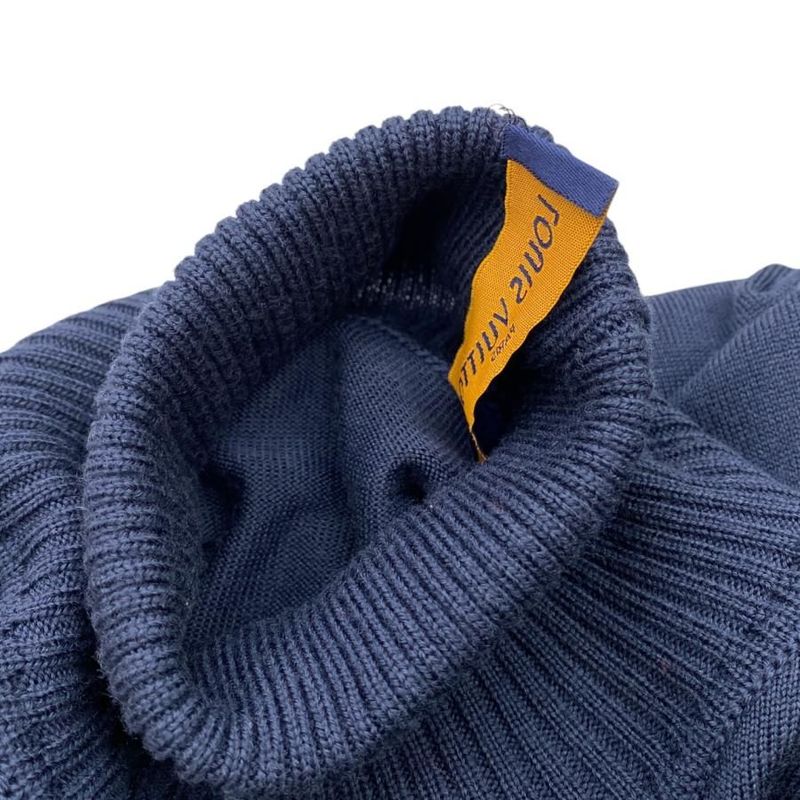 Louis Vuitton X Nigo Sweater Intarsia Heart Logo Turtleneck Knit Rm221m Zll
