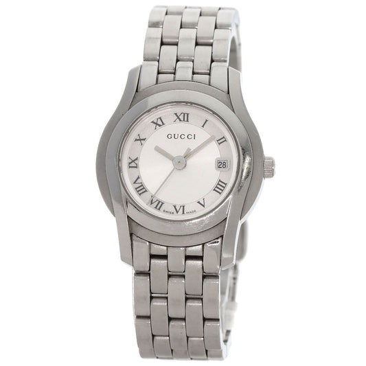 Gucci Round Face Watch SS