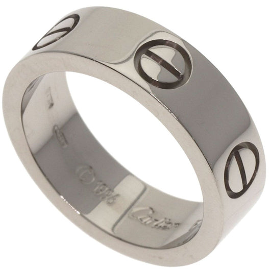Cartier Love Ring 49 18K White Gold