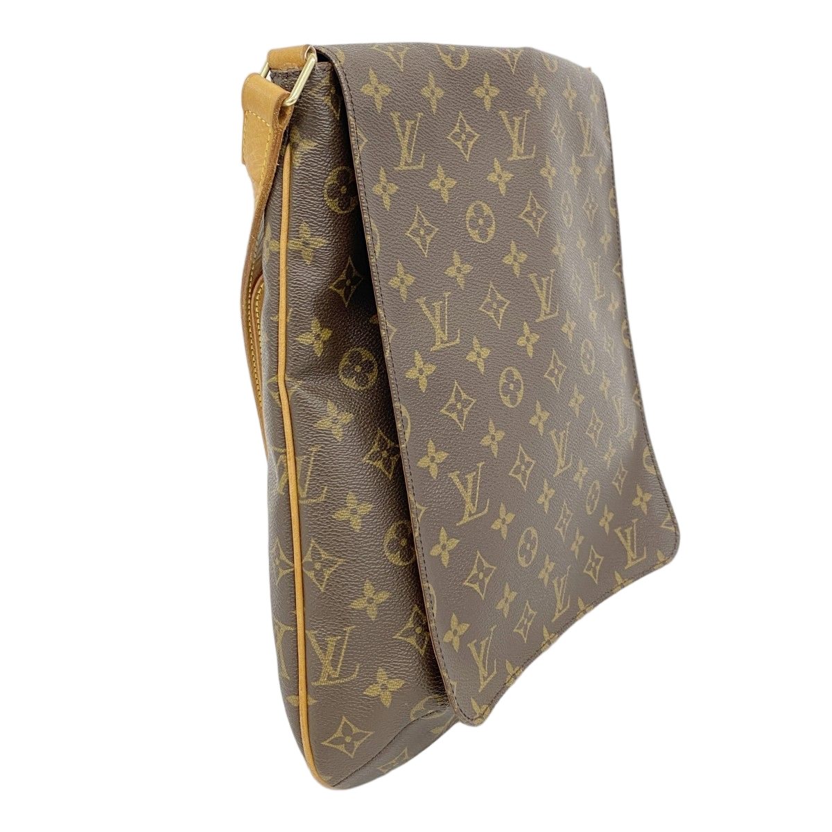 Louis Vuitton Shoulder Bag Monogram Musette Brown — view 2
