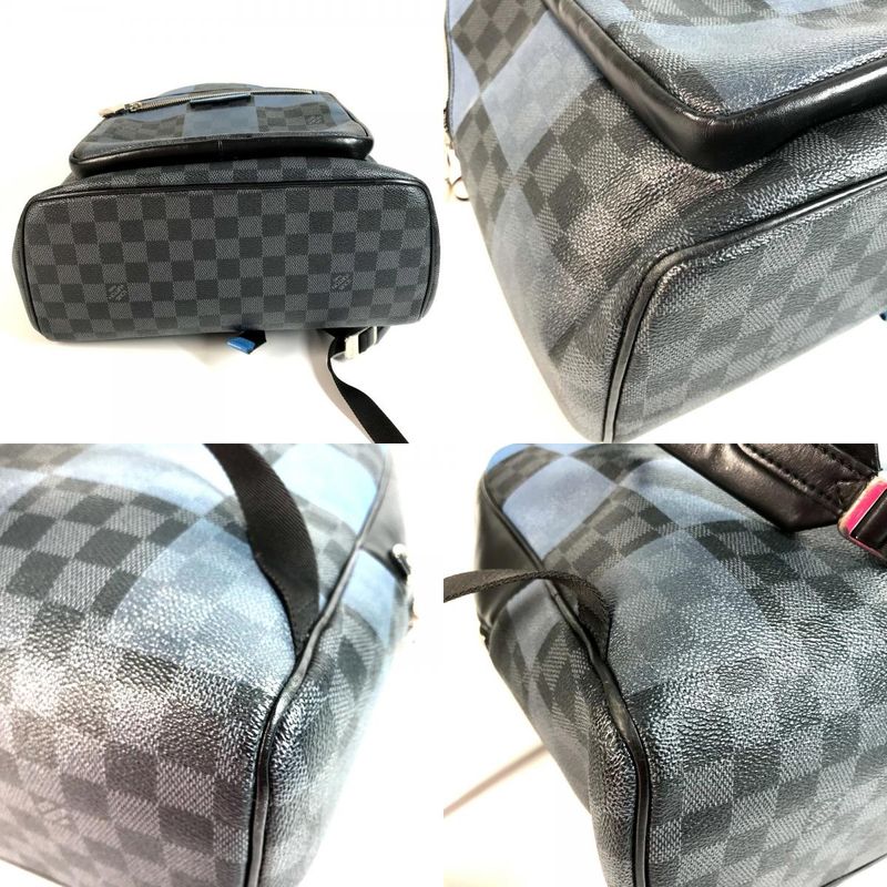 Louis Vuitton Backpack Sac Josh NV N40402 Leather Black