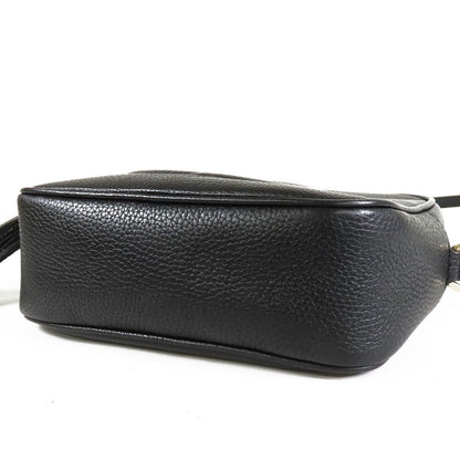 Gucci Soho Small Disco Black Leather Fringe Shoulder Bag — view 3