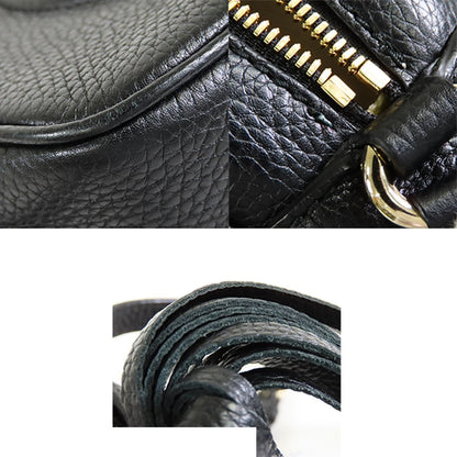 Gucci Soho Small Disco Black Leather Fringe Shoulder Bag — view 6