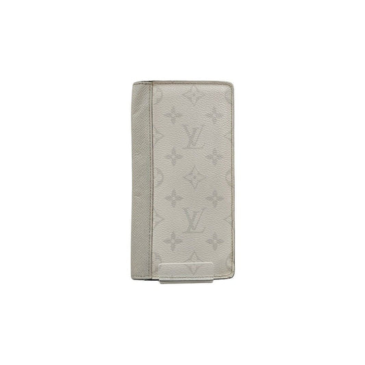 Louis Vuitton Portefeuille Brother Nm Taiga Llama Bifold Long Wallet