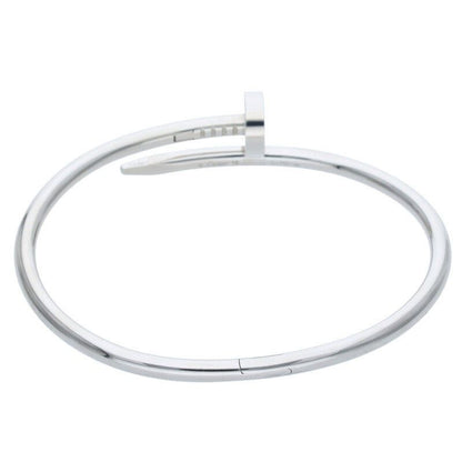 Cartier New Shape Juste UN CLOU Bracelet 18kwgbracelet Mens 18