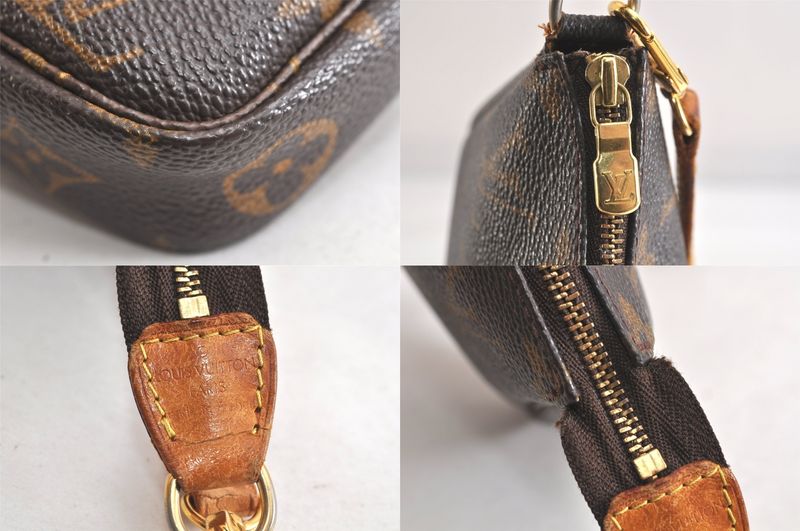 Louis Vuitton Monogram Pochette Accessoire Shoulder Cross Pouch 2770n