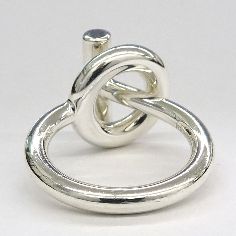 Hermes Echape MM Ring 54 Sv925 Approx 9.6g Accessories - Women's