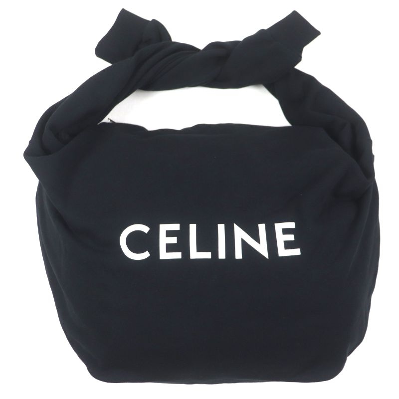 Celine 11020 2EKO Medium Sweat BAG Medium Sweat Bag Logo Print Cross Bag