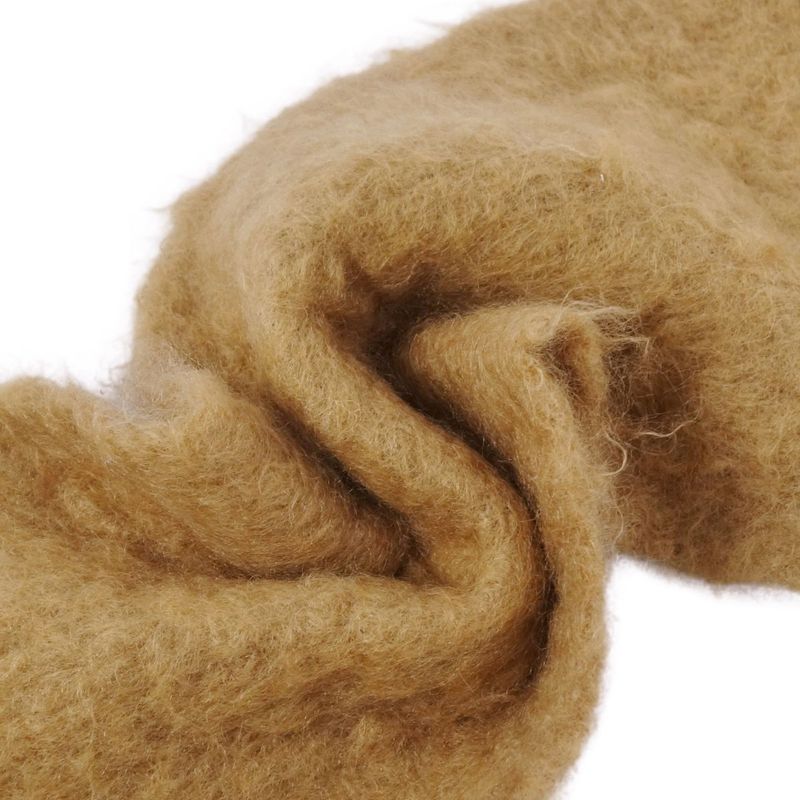 Loewe Scarf Shawl Fringe Mohair Wool Lady
