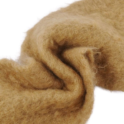 Loewe Scarf Shawl Fringe Mohair Wool Lady