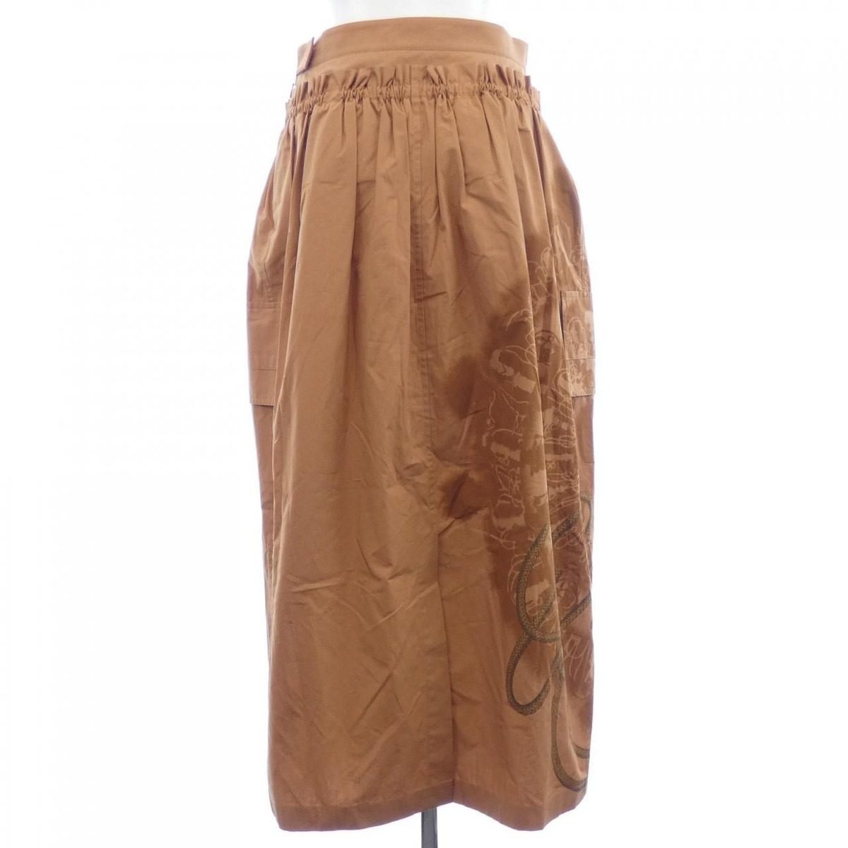 Hermes Skirt Brown — view 2