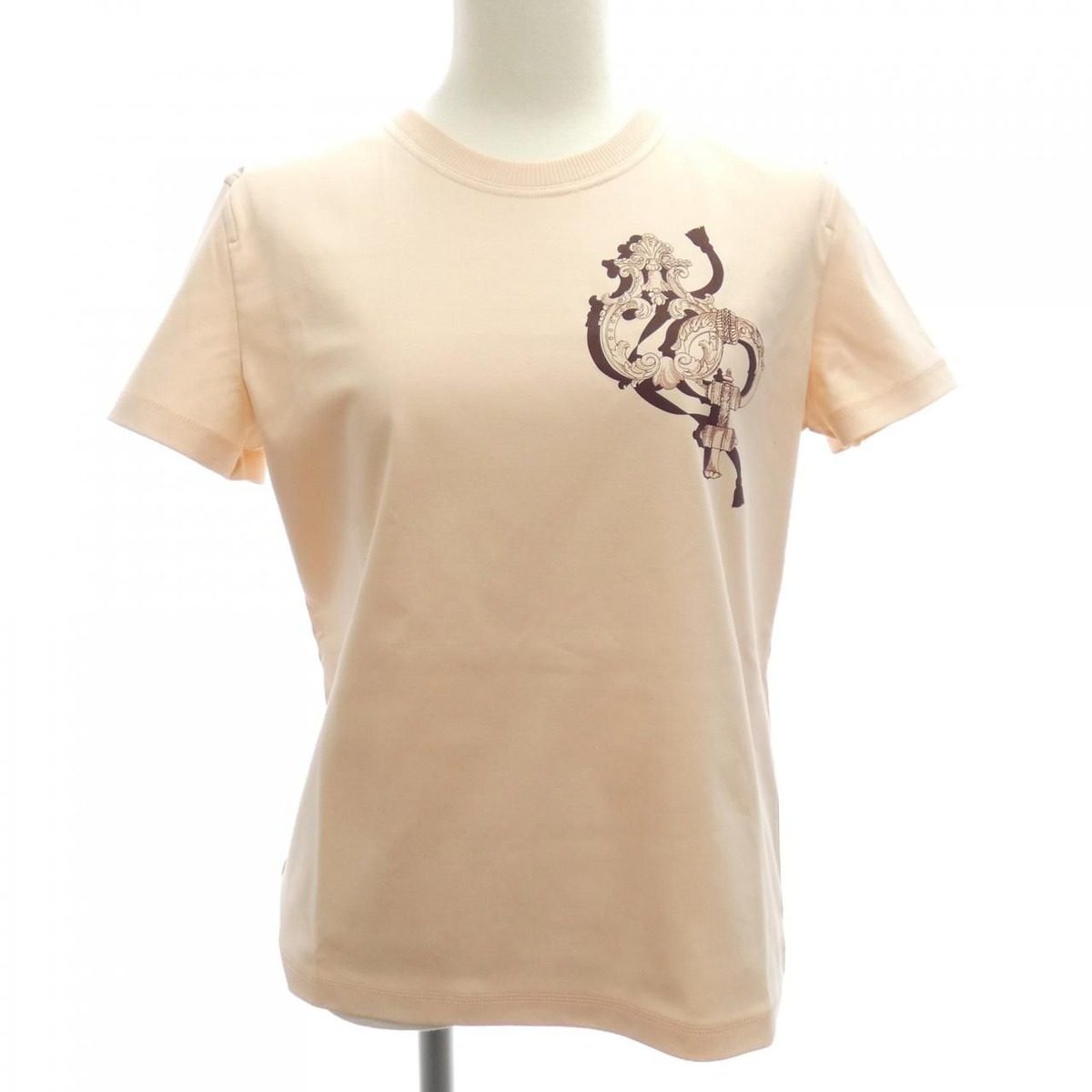 Hermes Cartouche T-Shirt Orange