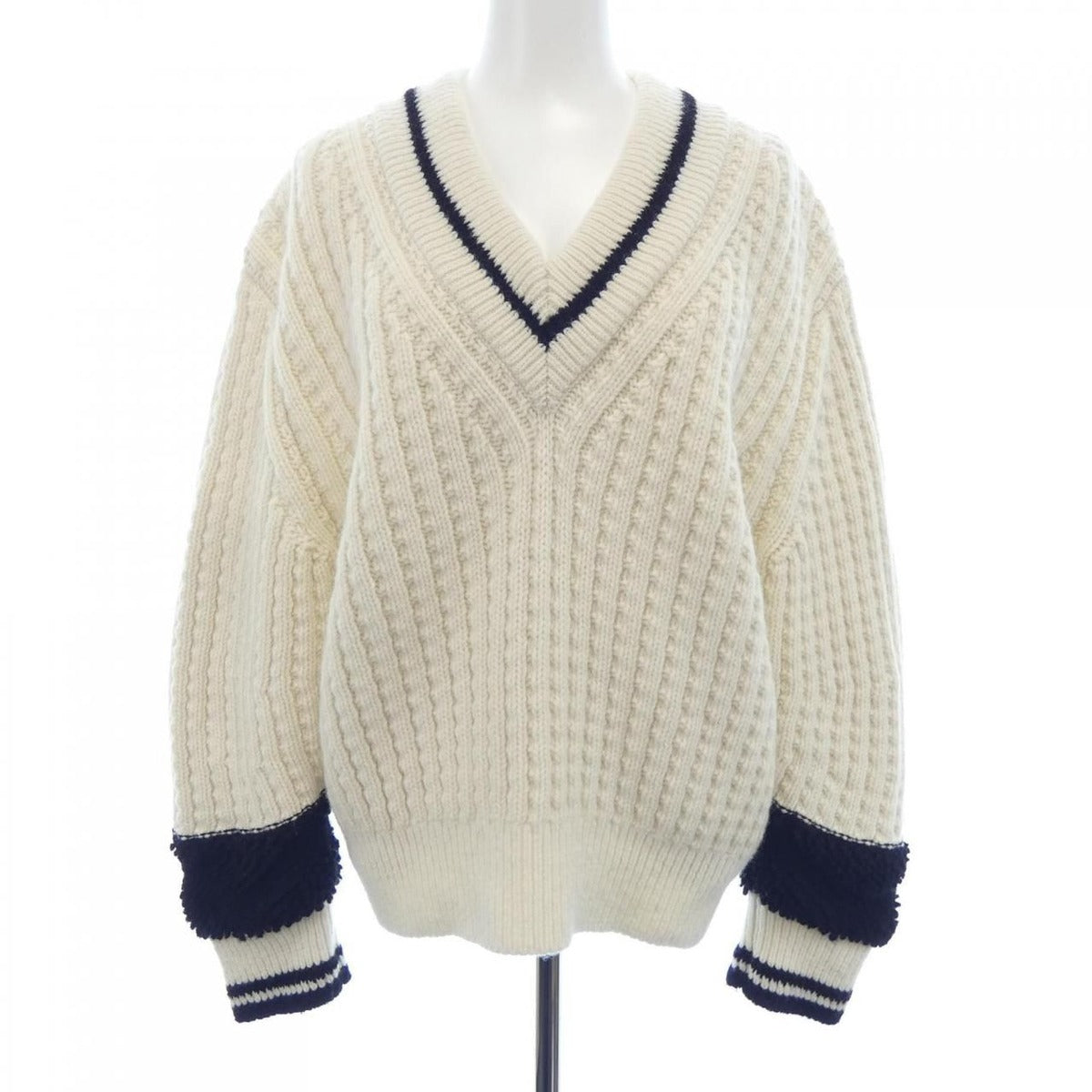 Chanel Coco Neige Knit Top White Translucency