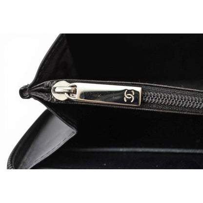 Chanel Wallet Cambon Line Zip Around Type Black — view 13
