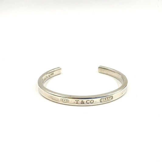 Tiffany & Co 1837 Narrow Cuff Ag925 Silver Bangle