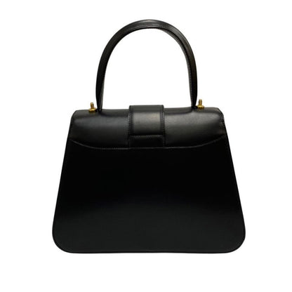 Celine Circle Logo Hardware Calf Leather
