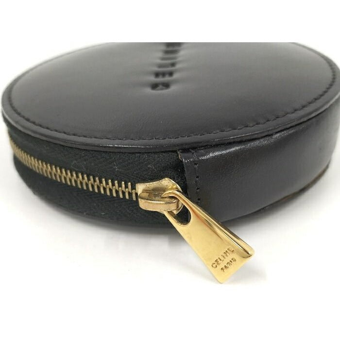Celine Coin Case Calf Leather Black — view 4