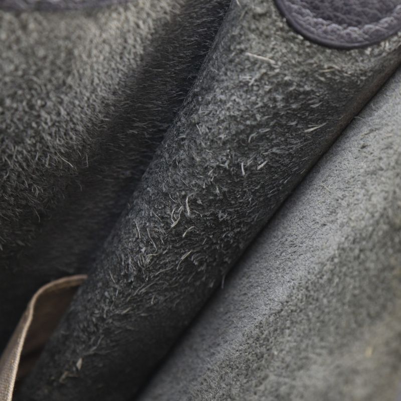 Hermes Vespa 28 Leather Gray □C Ladies Shoulder Bag