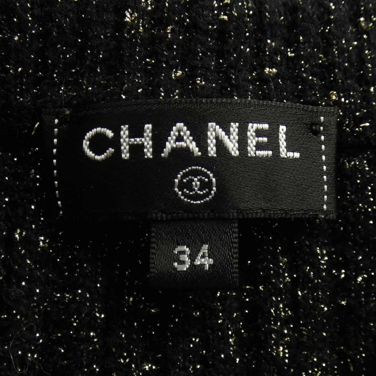 Chanel Knit Black 34 — view 5