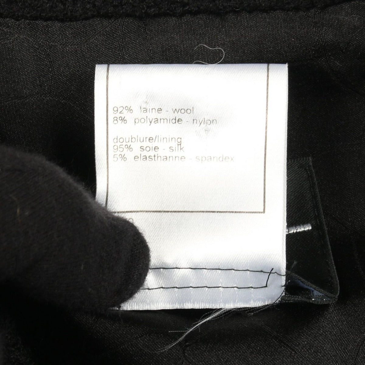 Chanel Tailored Jacket Camellia Wool — view 4