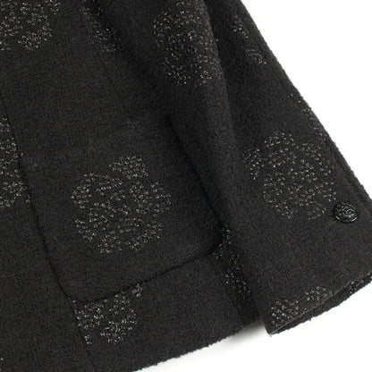 Chanel Tailored Jacket Camellia Wool — view 6