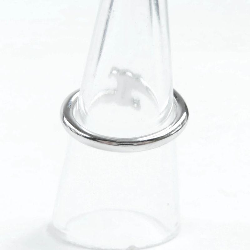 Celine 460ppp6bra Triomphe Asymmetric Ring Silver 52 Size Approx 12 With Box