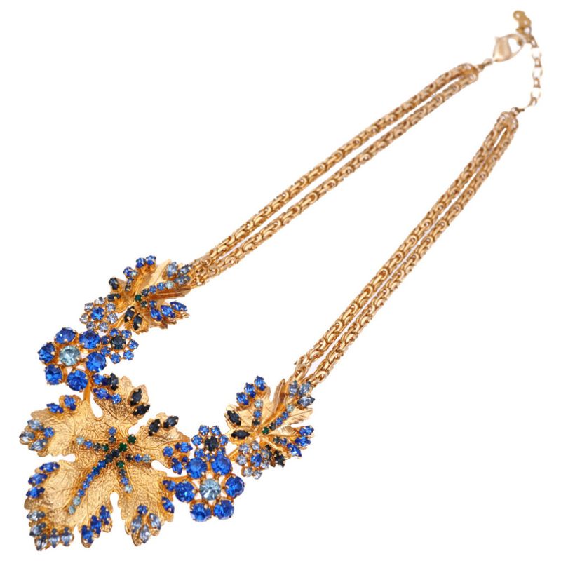 Dior Rhinestone Necklace Ri