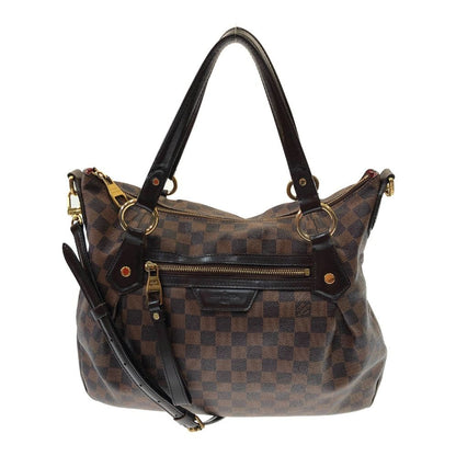Louis Vuitton Damier Ebene Evora MM N41131 Brown