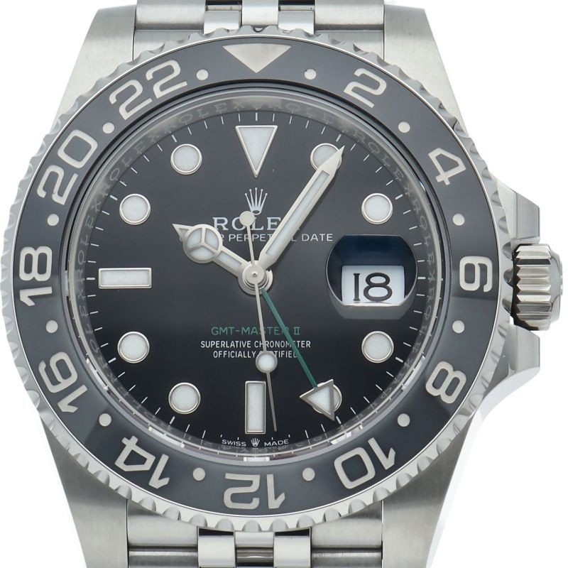 Rolex Gmt Master 2 Watch Box SS Black
