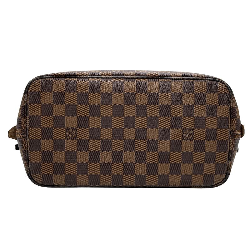 Louis Vuitton Cabas Rivington Tote Bag Damier Ebène N41108 Brown Gold Hardware