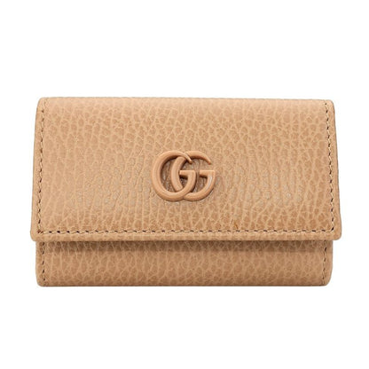 Gucci Key Case GG Marmont Rose Beige