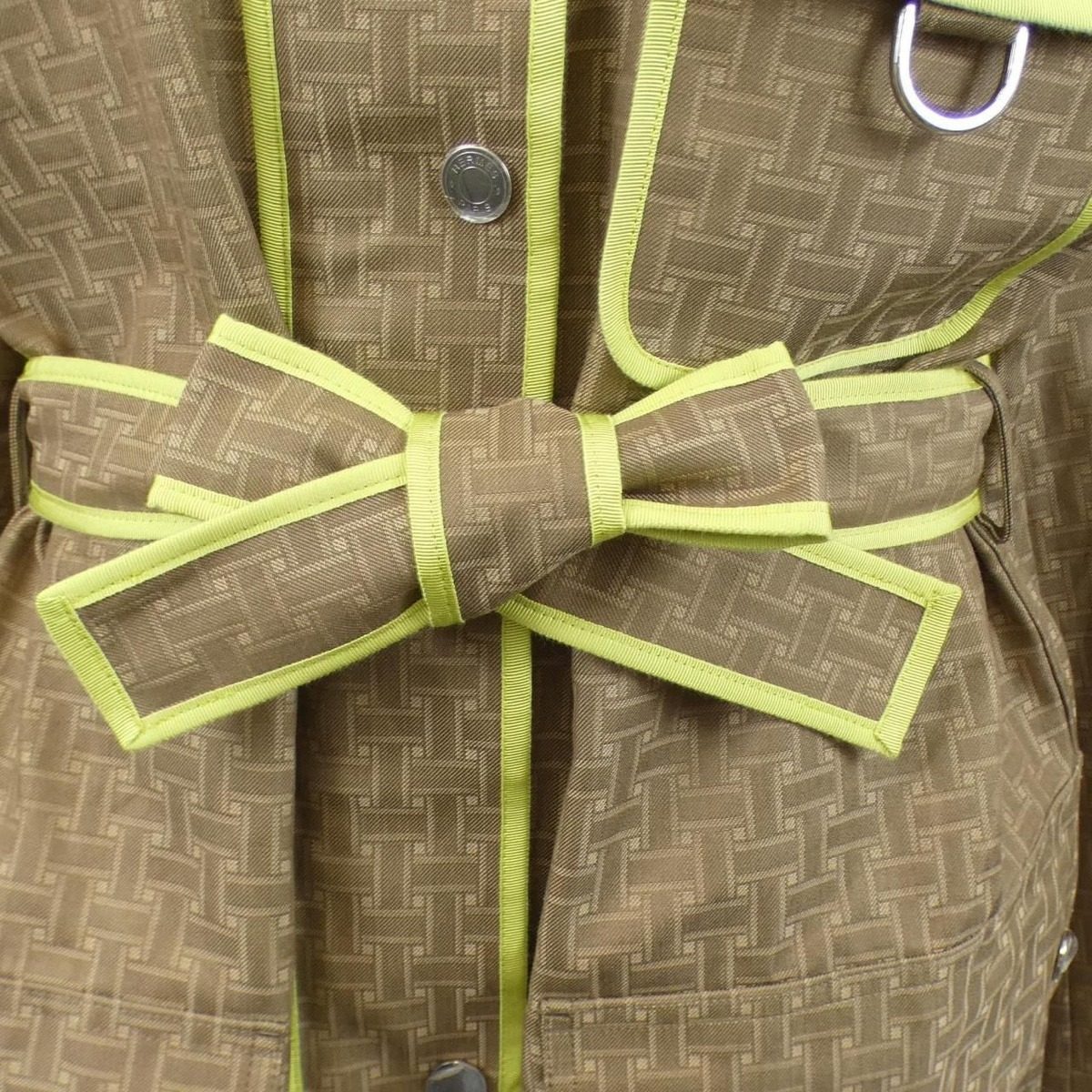 Hermes Coat Beige — view 7