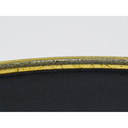 Hermes Enamel GM Bangle Bracelet Cloisonne Gold Plated Blue — view 7