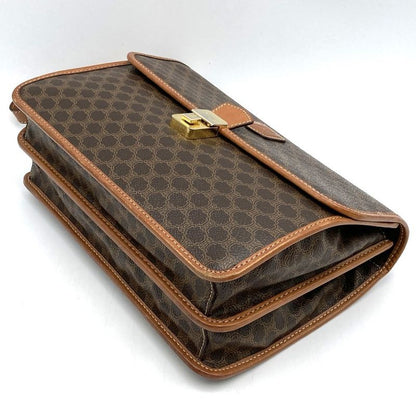 Celine M08 Second Bag Macadam Brown Clutch Bag Small Bag PVC Ladies Men Fashion