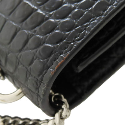 YVES Saint Laurent Yves Saint Laurent Chain Wallet Shape Pressed Long Wallet