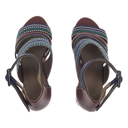 Hermes | 2018ss | Roma Espadrille Sandals | 35 | Multi | Women