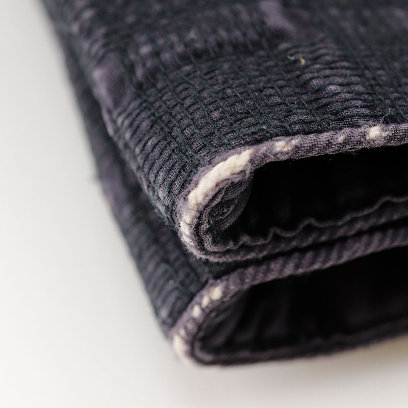 Hermes Amedava Cabas De Poche Canvas Black Women's Shoulder Bag