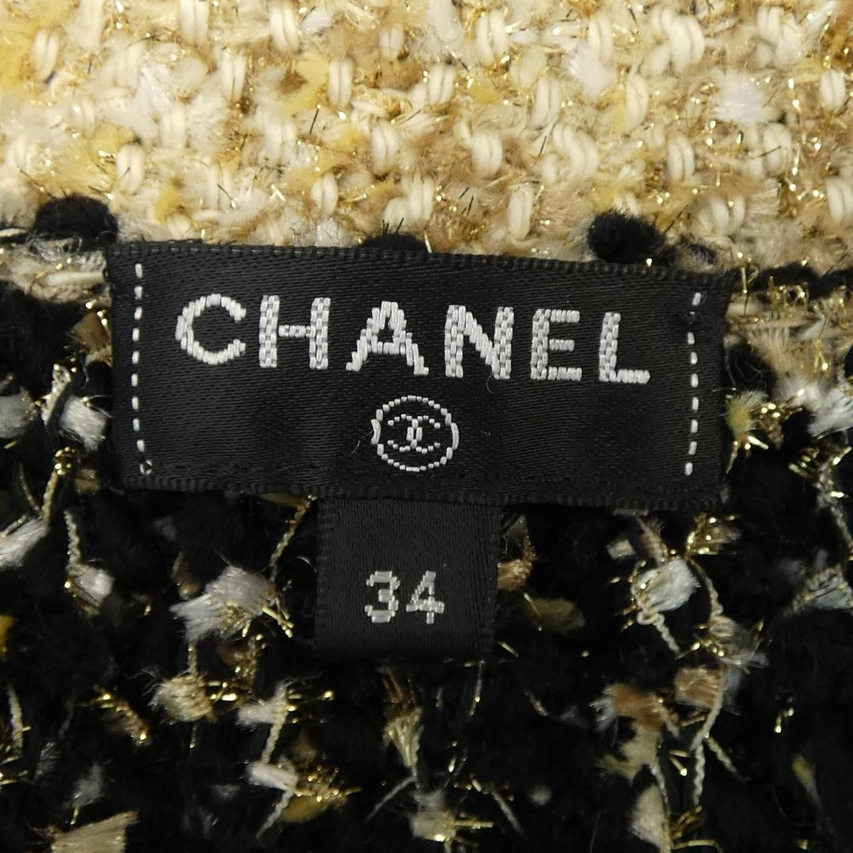 Chanel Long Cardigan Black 34 — view 5