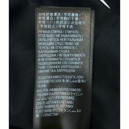 Balenciaga Adidas Short Sleeve T-Shirt Mock Neck Rear Zip Up SIZE 34 — view 5