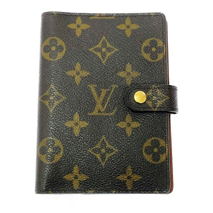 Louis Vuitton Monogram Agenda PM Notebook Cover Brown