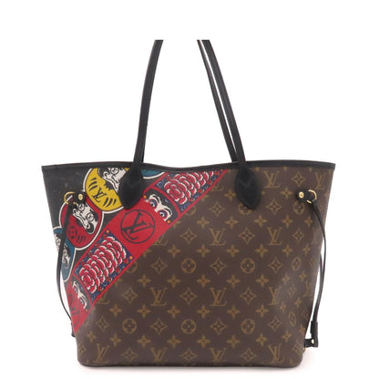 Louis Vuitton Neverfull MM Kansai Yamamoto Collaboration Brown Monogram Canvas