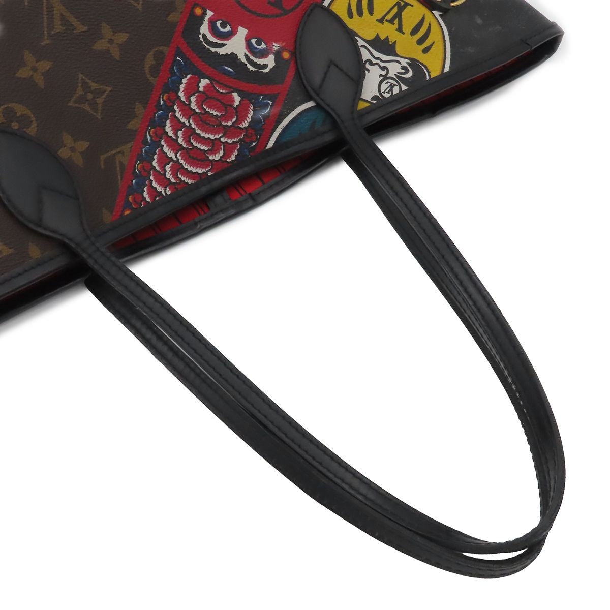 Louis Vuitton Neverfull MM Kansai Yamamoto Collaboration Brown Monogram Canvas — view 4