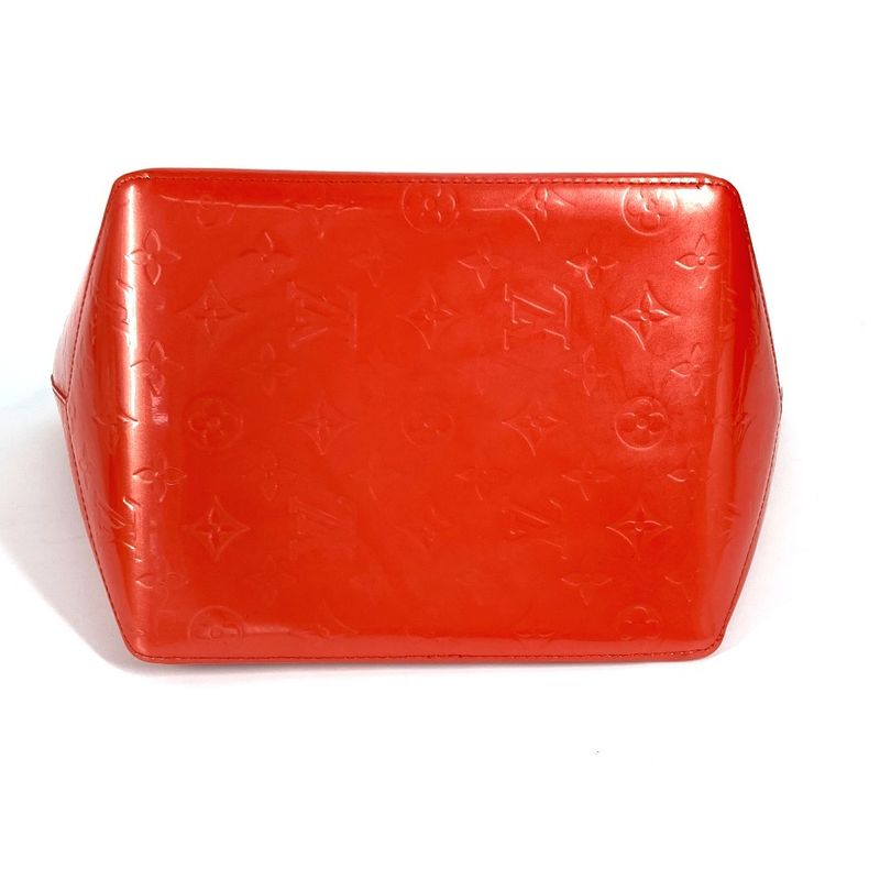 Louis Vuitton Tote Bag Bellevue PM M93670 Monogram Vernis Orange Sunset Orange