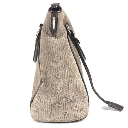 Louis Vuitton Shoulder Bag Ixia PM Ixia PM M93831 Leather / Suede Granito Brown